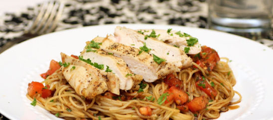 Bruschetta Chicken Pasta