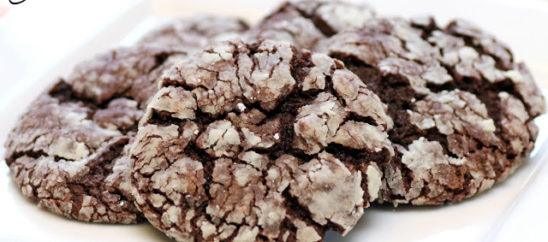 Chocolate Gooey Butter Cookies