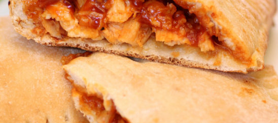 Barbecue Chicken Calzones