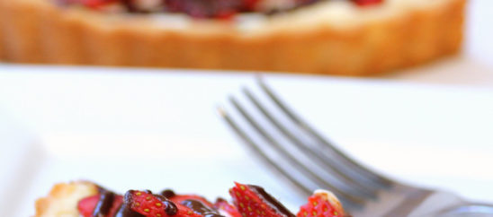 Strawberry Cream Cheese Tart
