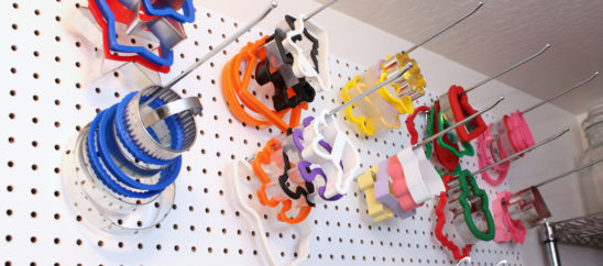 Organized Cookie Cutter Storage