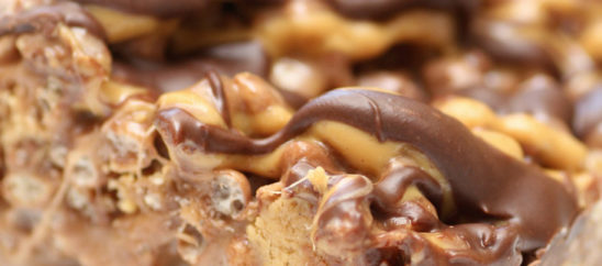 Reeses Chocolate Peanut Butter Rice Krispie Treats