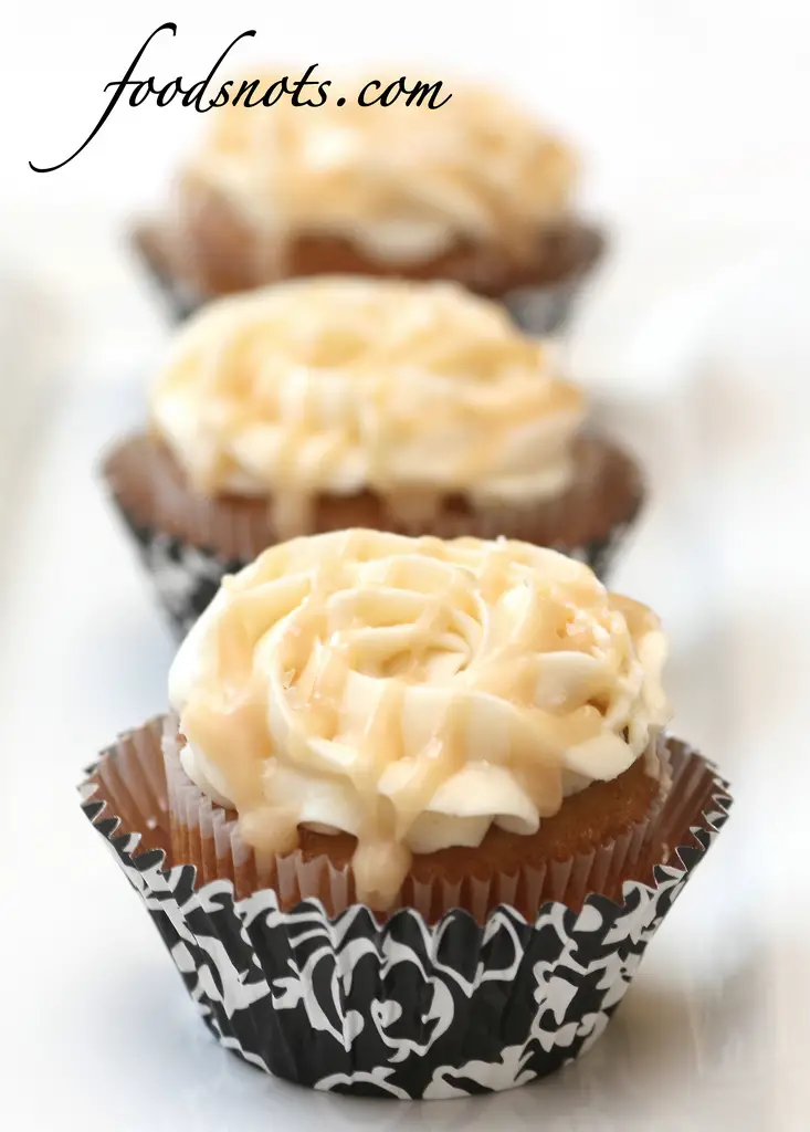 Salted Caramel Cupcakes Recipe Snobs