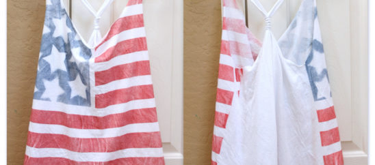 No Sew!! 4th of July Tank